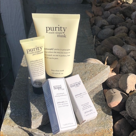 Philosophy Other - NEW PHILOSOPHY SKIN CARE BUNDLE WITH MAKEUP BAG
